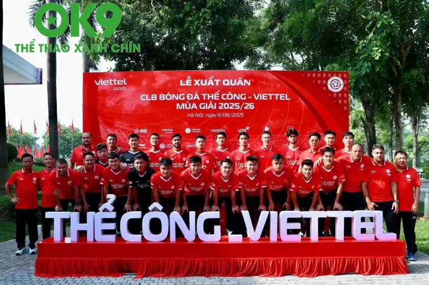 CLB Thể Công Viettel đặt mục tiêu vô địch V-League 2025/26 (Ảnh: CLB) CLB Thể Công Viettel đặt mục tiêu vô địch V-League 2025/26 (Ảnh: CLB)